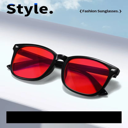 Anti Blue Light Glasses with Red Tinted Lenses Better Sleep Red Lens Filter Glasses Men Women Orange Yellow Lenses Glasses